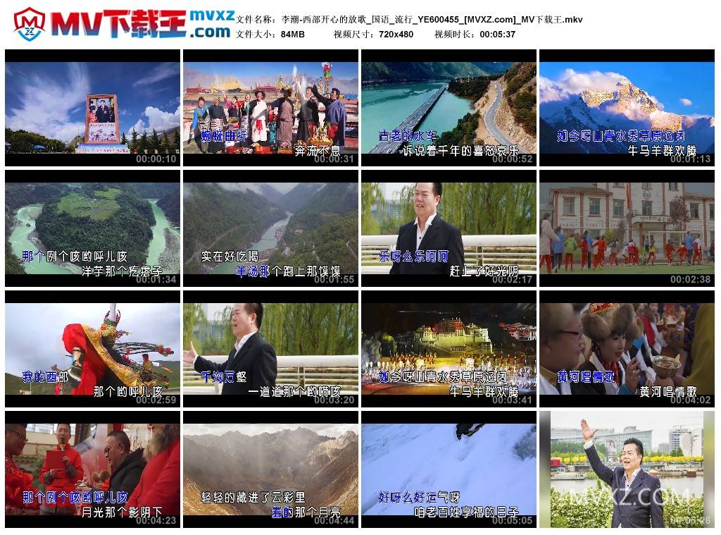 李潮-西部开心的放歌_国语_流行_YE600455